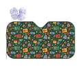 thumbnail image 1 of Kdxio Christmas Gift Print Front Windshield Sun Shade,Folding Auto Sunshade for Car Truck SUV-, 1 of 7