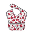 thumbnail image 1 of Kdxio Christmas Hat Bibs For Babies, Baby Bibs for Eating, Toddler Bibs, Waterproof Bibs, Feeding Bibs, for Toddlers, Boys, Girls, 1 of 8