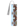 thumbnail image 1 of Kdxio Christmas Horse Print Metal Tassel Bookmarks,Perfect Gift for Art Lovers and Bookworms Metal Bookmarks for Women, 1 of 8