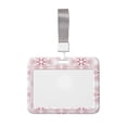 thumbnail image 1 of Kdxio Christmas Snowflakes Card Badge Holder Work Badge Sleeve for Office, School, Factory, ID Credit Cards, Driver Licenses and Passes, 1 of 7