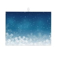 thumbnail image 1 of Kdxio Christmas Snowflakes for Dish Drying Mat,24*18 inch Absorbent Dish Drainer Kitchen Counter,Large Size Dish Drying Pad for Countertops,Draining Racks, 1 of 9