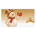 thumbnail image 1 of Kdxio Christmas Snowman Gift Print Large Gaming Mouse Pad,Non-Slip Base,Water Resist Keyboard Pad for Gamer,Office & Home,29.5 x 15.8 in, 1 of 9