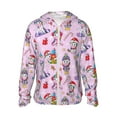 thumbnail image 1 of Kdxio Christmas Unicorns Print Women Men Sun Protection UPF 50+ Jackets Zip Up Long Sleeve Hoodie Hiking Lightweight with Pockets, 1 of 5