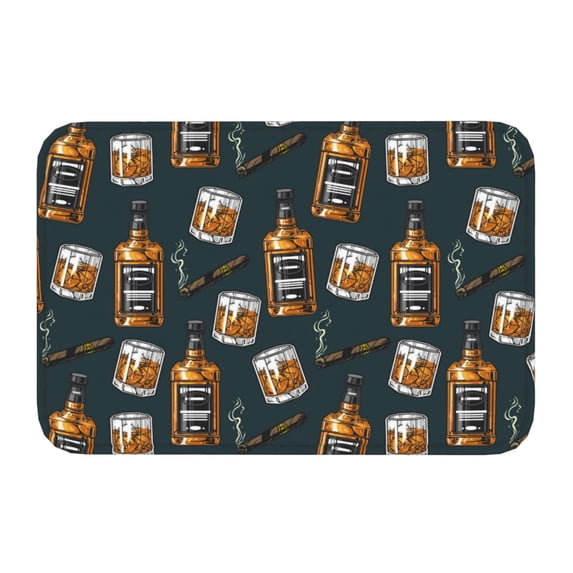 Kdxio Cigar,16" x 24", Non-Slip Front Door Mats,Outdoor Welcome Mat Washable
