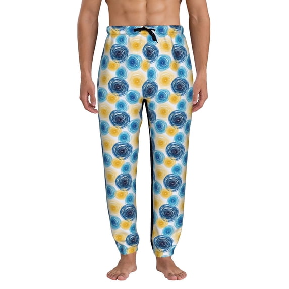 Kdxio Circular Pattern Joggers,Sweatpants for Men with Pockets-XX-Large