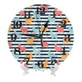 thumbnail image 1 of Kdxio Clock number Print Wall Clock,10 Inch Battery Operated Wall Clocks,Silent Non Ticking Small Analog Clock for Living Room,Office,Home,Bedroom,Kitchen,Bathroom, 1 of 7