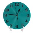 thumbnail image 1 of Kdxio Clock number Print Wall Clock,10 Inch Battery Operated Wall Clocks,Silent Non Ticking Small Analog Clock for Living Room,Office,Home,Bedroom,Kitchen,Bathroom, 1 of 7
