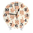 thumbnail image 1 of Kdxio Clock number Print Wall Clock,10 Inch Battery Operated Wall Clocks,Silent Non Ticking Small Analog Clock for Living Room,Office,Home,Bedroom,Kitchen,Bathroom, 1 of 7