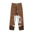thumbnail image 1 of Kdxio Coffee Cafe Cup Print Men's Sleep Pajama Pant Lounge Pants with Pockets, 1 of 8
