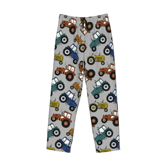 Kdxio Color Tractor Print Men's Sleep Pajama Pant Lounge Pants with Pockets