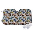 thumbnail image 1 of Kdxio Color Tractor Print Windshield Sun Shade,UV Rays and Sun Heat Protection,Sunshade for Car Windshield,Car Shade Front Windshield -, 1 of 6