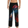 thumbnail image 1 of Kdxio Colorful Betta Fish Print Men's Sleep Pajama Pant Lounge Pants with Pockets-X-Large, 1 of 6