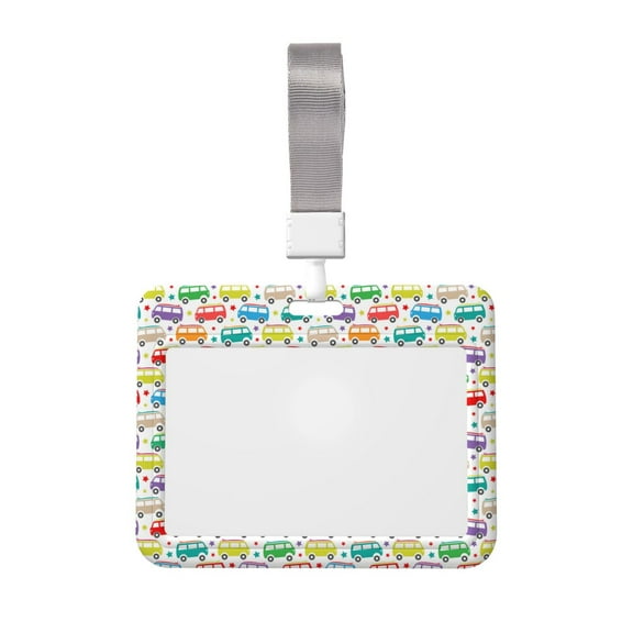 Kdxio Colorful Bus Card Badge Holder Work Badge Sleeve for Office, School, Factory, ID Credit Cards, Driver Licenses and Passes