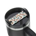 thumbnail image 1 of Kdxio Colorful Butterfly Name Plate Compatible Stanley Cups Name Tag Acrylic Nameplate Tumbler Lid Topper for Cup Accessories, 1 of 9