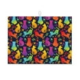 thumbnail image 1 of Kdxio Colorful Cats for Dish Drying Mat,24*18 inch Absorbent Dish Drainer Kitchen Counter,Large Size Dish Drying Pad for Countertops,Draining Racks, 1 of 9