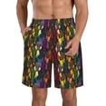 thumbnail image 1 of Kdxio Colorful Dreamcatcher Pattern Mens Casual Shorts - Drawstring Summer Beach Sports Shorts for Men, 1 of 5