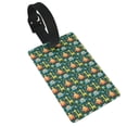thumbnail image 1 of Kdxio Colorful Elephants Luggage Tags Privacy Cover ID Label Suitcase Tags Identifiers For School Bags,Suitcases, 1 of 7