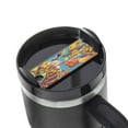 thumbnail image 1 of Kdxio Colorful Giraffes with Drinks Name Plate Compatible Stanley Cups Name Tag Acrylic Nameplate Tumbler Lid Topper for Cup Accessories, 1 of 9