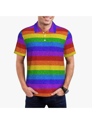 Polo rainbow top
