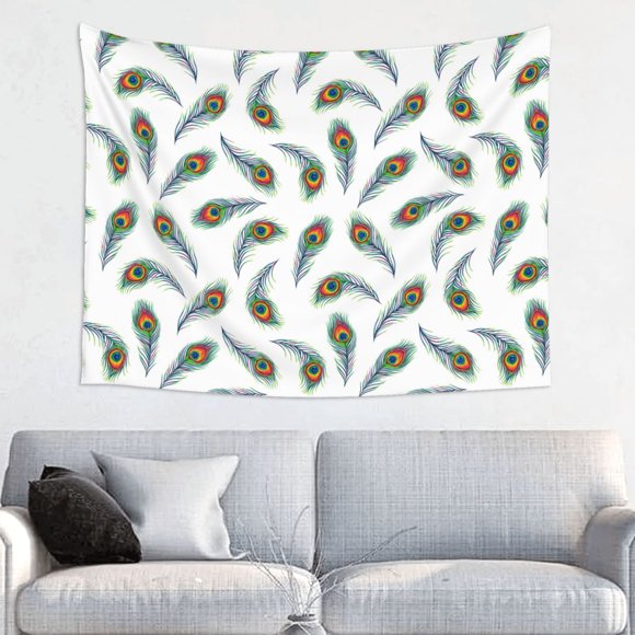 Kdxio Colorful Grass Wall Hanging Tapestries Banner For Bedroom College Dorm Home Living Room Party Decor 29X37 In