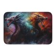 thumbnail image 1 of Kdxio Colorful Ink Style Dragon,16" x 24", Non-Slip Front Door Mats,Outdoor Welcome Mat Washable, 1 of 9