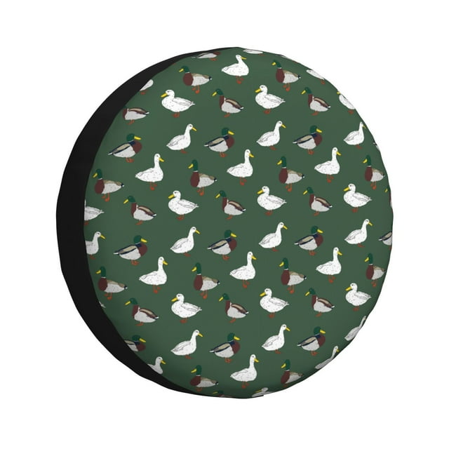 Kdxio Colorful Mallard Duck for Tire Cover Wheel Protectors Tyre Covers