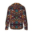 thumbnail image 1 of Kdxio Colorful Mexican2 Print Women Men Sun Protection UPF 50+ Jackets Zip Up Long Sleeve Hoodie Hiking Lightweight with Pockets, 1 of 7