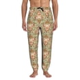 thumbnail image 1 of Kdxio Colorful Paisley Pattern Joggers,Sweatpants for Men with Pockets-Medium, 1 of 5