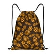 thumbnail image 1 of Kdxio Colorful Pineapple Print Drawstring Backpack Bag,Waterproof Draw String Back Sack, Gym Drawstring Bags Swim Bag For Unisex, 1 of 9