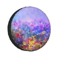 thumbnail image 1 of Kdxio Colorful Purple Cosmos Flower for Tire Cover Wheel Protectors Tyre Covers Weatherproof Wheel Covers Universal Fit for Trailer Rv SUV Truck Camper Travel Trailers 16 inch, 1 of 8