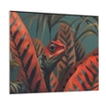 thumbnail image 1 of Kdxio Colorful Reptile And Leaves Pattern Canvas Wall Art for Living Room Wall Decor for Bedroom Bathroom Modern Framed Canvas Art Prints Ready to Hang,Horizontal, 1 of 6