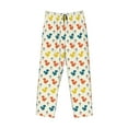 thumbnail image 1 of Kdxio Colorful Squirrel Print Men's Sleep Pajama Pant Lounge Pants with Pockets, 1 of 8