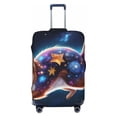 thumbnail image 1 of Kdxio Colorful Star River Squirrel Pattern Luggage Cover for Travel,Elastic and Durable,Fits 18-32 Inch,Anti-Scratch Suitcase Protector-No luggage included, 1 of 5