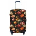 thumbnail image 1 of Kdxio Colorful Tulips Pattern Luggage Cover for Travel,Elastic and Durable,Fits 18-32 Inch,-No luggage included, 1 of 8