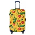 thumbnail image 1 of Kdxio Colorful Vegetables Pattern Luggage Cover for Travel,Elastic and Durable,Fits 18-32 Inch,-No luggage included, 1 of 8