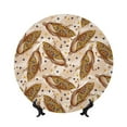 thumbnail image 1 of Kdxio Colorful Vintage Corn Bone China Decorative Plate Ceramic Decorative Plate for Home Office Wall Stand Decorative Plates for Home Bedroom-7in, 1 of 6