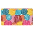 thumbnail image 1 of Kdxio Colorful Wool Balls Print Large Gaming Mouse Pad,Non-Slip Base,Water Resist Keyboard Pad for Gamer,Office & Home,29.5 x 15.8 in, 1 of 9