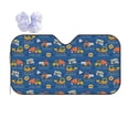 thumbnail image 1 of Kdxio Construction Vehicles Print Front Windshield Sun Shade,Folding Auto Sunshade for Car Truck SUV-Medium, 1 of 7
