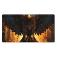 thumbnail image 1 of Kdxio Cool Black Eagle Print Large Gaming Mouse Pad,Non-Slip Base,Water Resist Keyboard Pad for Gamer,Office & Home,29.5 x 15.8 in, 1 of 1