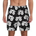 thumbnail image 1 of Kdxio Cool Car Print Men's Swim Trunks with Compression Liner 7 Inch Inseam Quick Dry Swim Shorts, 1 of 7