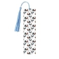 thumbnail image 1 of Kdxio Cool Chicken Print Metal Tassel Bookmarks,Perfect Gift for Art Lovers and Bookworms Metal Bookmarks for Women, 1 of 8