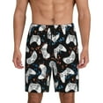 thumbnail image 1 of Kdxio Cool Gamepad Print Mens Sleep Shorts Bottoms Soft Comfy Pajama Wear Pants with Drawstring Pockets, 1 of 7