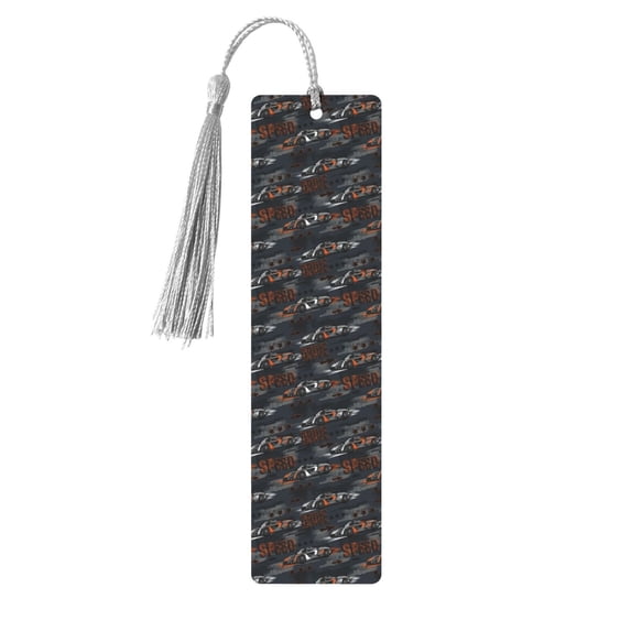 Kdxio Cool Sports Car Print Metal Tassel Bookmarks,Perfect Gift for Art Lovers and Bookworms Metal Bookmarks for Women