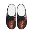 thumbnail image 1 of Kdxio Cool Tiger Women's Men's Slippers Plush Slip-On House Slipper for Winter Indoor Soft Cushion Non-slip Fluffy Slides Slippers-37/38, 1 of 7