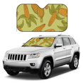thumbnail image 1 of Kdxio Corn Print Windshield Sun Shade, Foldable Sun Blocker for Car,Truck,SUV Automotive Interior Sun Protection,Reflective Shade for Front Windshield(Medium), 1 of 7