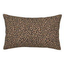 Kdxio Cotton Pillow Cases 14"x20" Pillowcases,Soft and Breathable Bedroom Pillow Cases-Brown Leopard