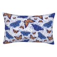 thumbnail image 1 of Kdxio Cotton Pillow Cases 14"x20" Pillowcases,Soft and Breathable Bedroom Pillow Cases-Butterflies1-No Pillow Core, 1 of 5