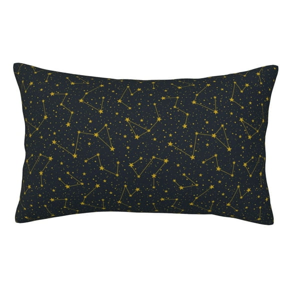 Kdxio Cotton Pillow Cases 14"x20" Pillowcases,Soft and Breathable Bedroom Pillow Cases-Constellation