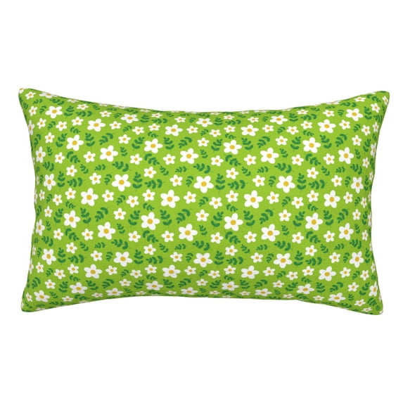 Kdxio Cotton Pillow Cases 14"x20" Pillowcases,Soft and Breathable Bedroom Pillow Cases-Daisies Flowers