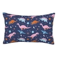 thumbnail image 1 of Kdxio Cotton Pillow Cases 14"x20" Pillowcases,Soft and Breathable Bedroom Pillow Cases-Dinosaur, 1 of 8